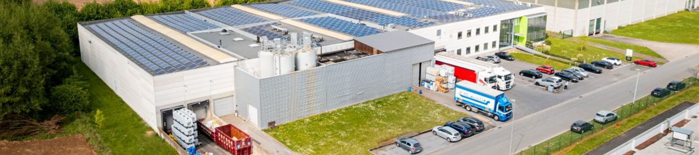 Le site industriel du groupe à Tournai